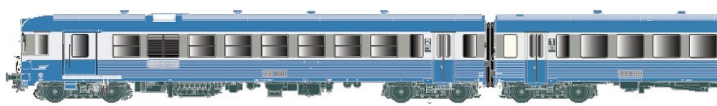 LS Models LS11026S - H0 - 2-tlg. Triebzug X 4900, SNCF, Ep. V - DC-Sound